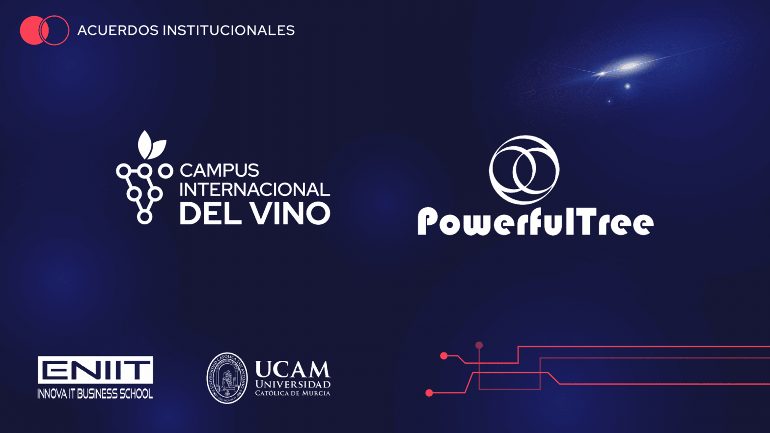 Acuerdo estratégico entre Powerfultree y Campus Internacional del Vino