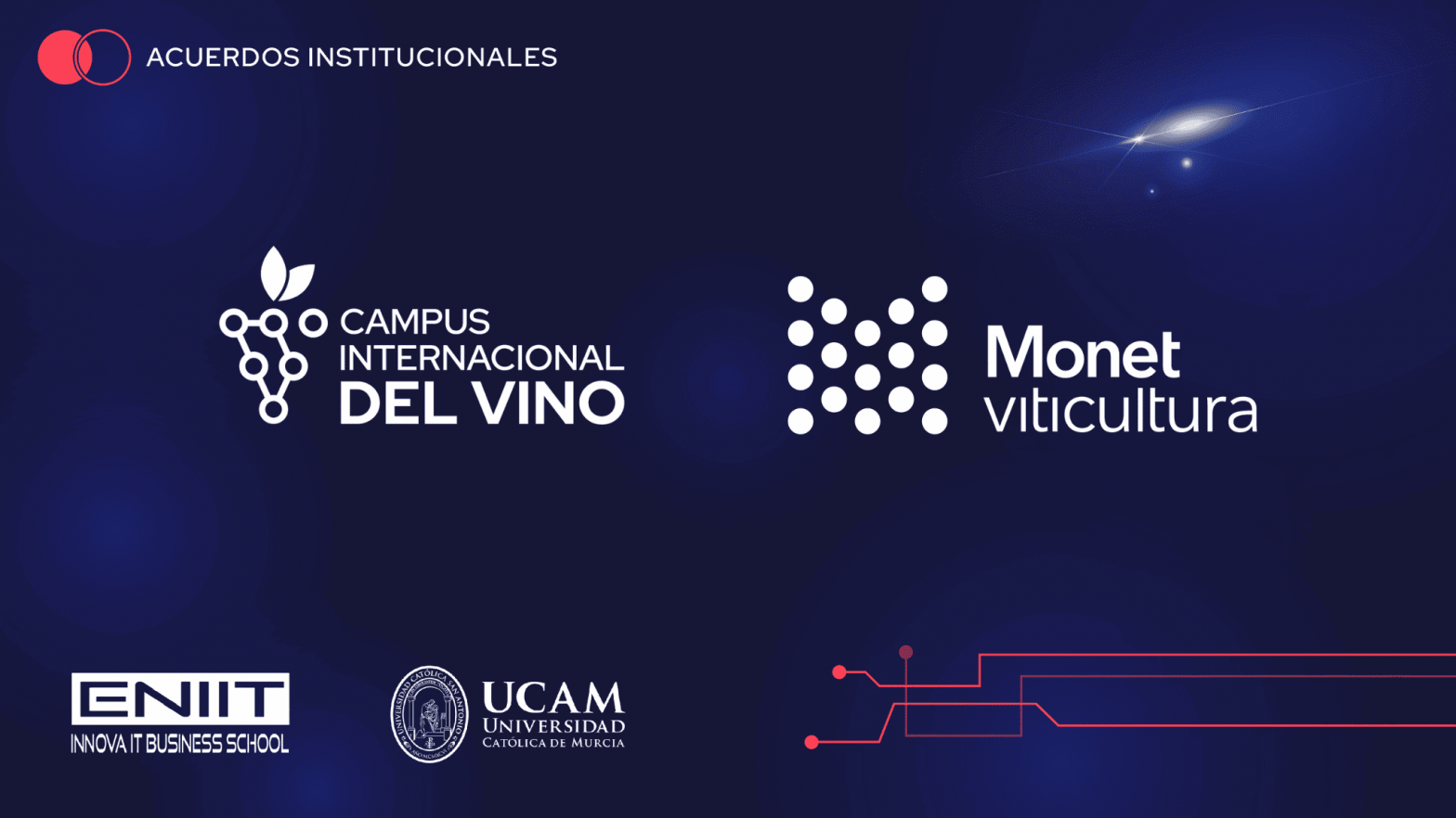 Monet Viticultura y Campus Internacional del Vino sellan una alianza estratégica
