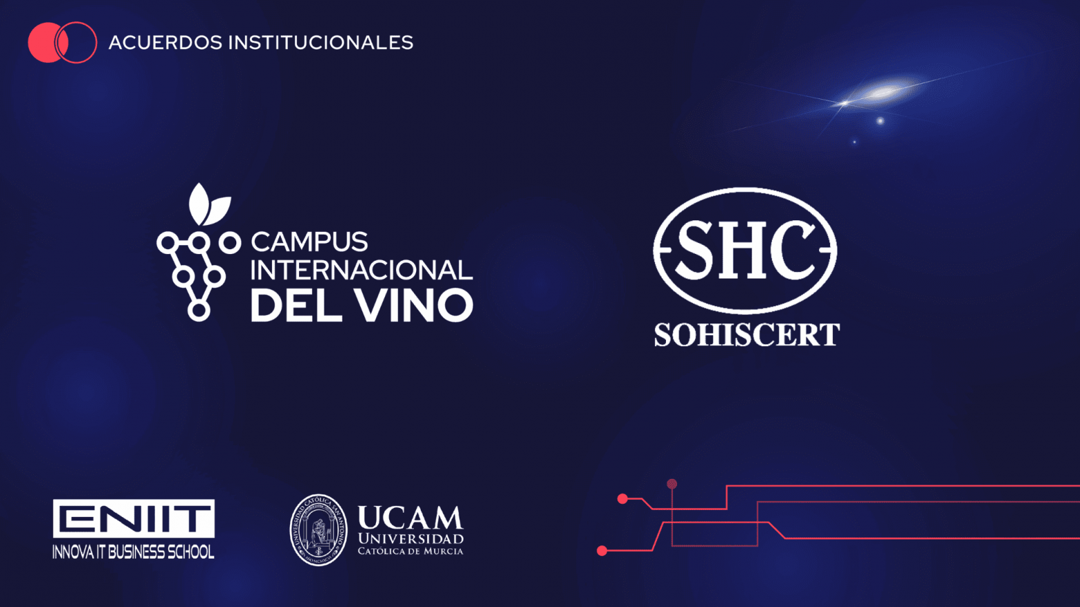 SOHISCERT y Campus Internacional del Vino firman un acuerdo de colaboración