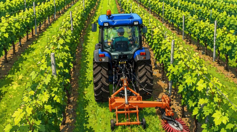 Soluciones mecánicas para el viñedo que mejoran la productividad
