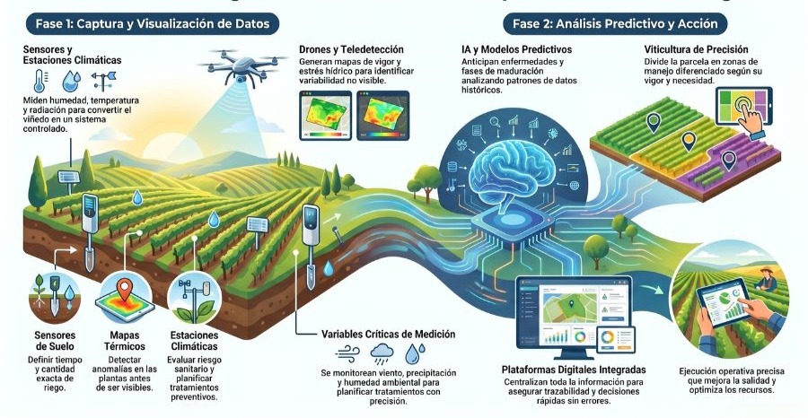 Innovaciones tecnológicas en el viñedo